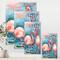 Designart - Pink Flamingos In Blue Water I - Farmhouse Canvas Wall Art Print